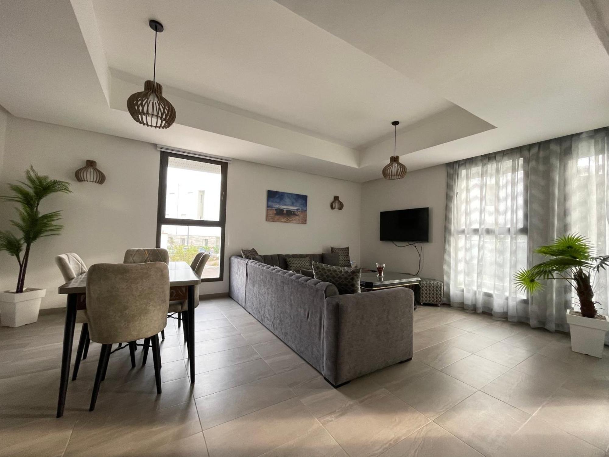 Luxurious Golf & Sea View Beach Apartment With Pool Access - Tamourrit, Taghazout Bay ภายนอก รูปภาพ
