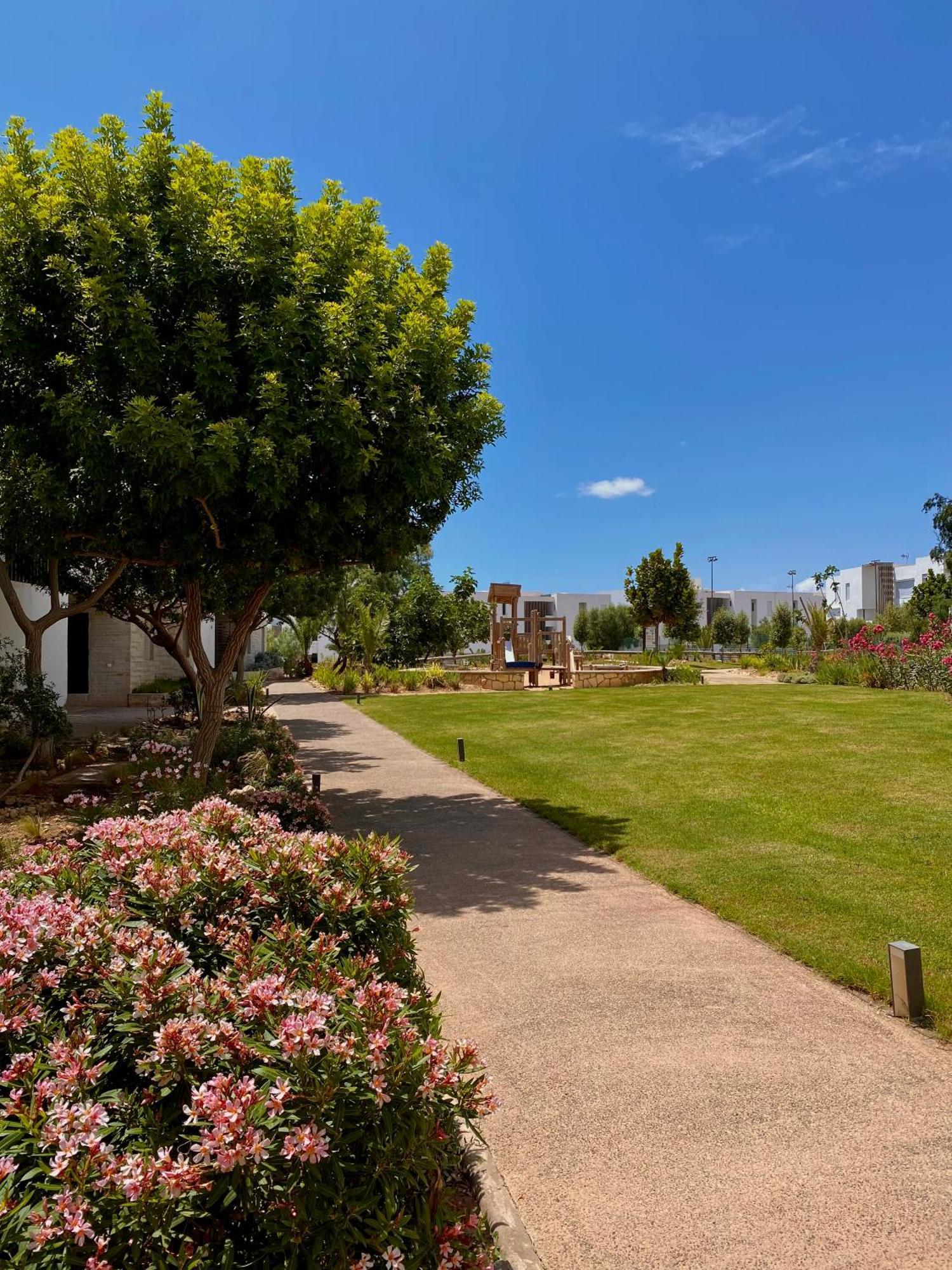 Luxurious Golf & Sea View Beach Apartment With Pool Access - Tamourrit, Taghazout Bay ภายนอก รูปภาพ